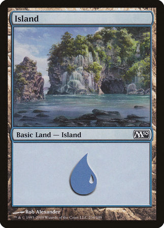 Island (234) [Magic 2010] | Jomio and Rueliete's Cards and Comics