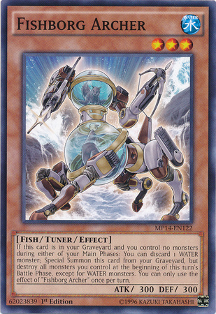 Fishborg Archer [MP14-EN122] Common | Jomio and Rueliete's Cards and Comics