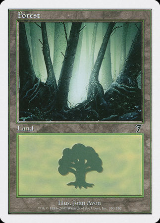 Forest (330) [Seventh Edition] | Jomio and Rueliete's Cards and Comics