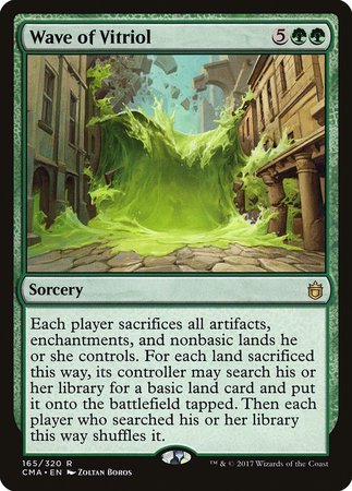 Wave of Vitriol [Commander Anthology] | Jomio and Rueliete's Cards and Comics