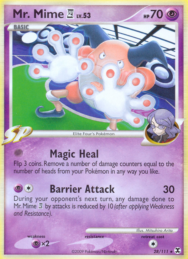Mr. Mime (28/111) [Platinum: Rising Rivals] | Jomio and Rueliete's Cards and Comics