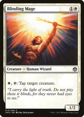 Blinding Mage [Iconic Masters] | Jomio and Rueliete's Cards and Comics