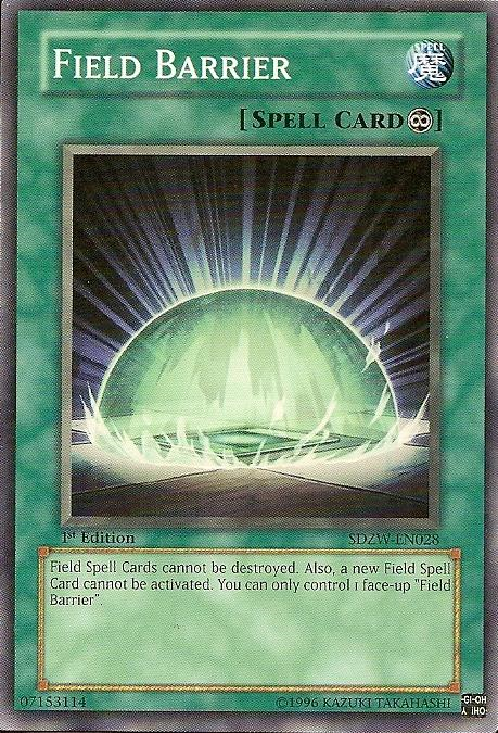 Field Barrier [SDZW-EN028] Common | Jomio and Rueliete's Cards and Comics