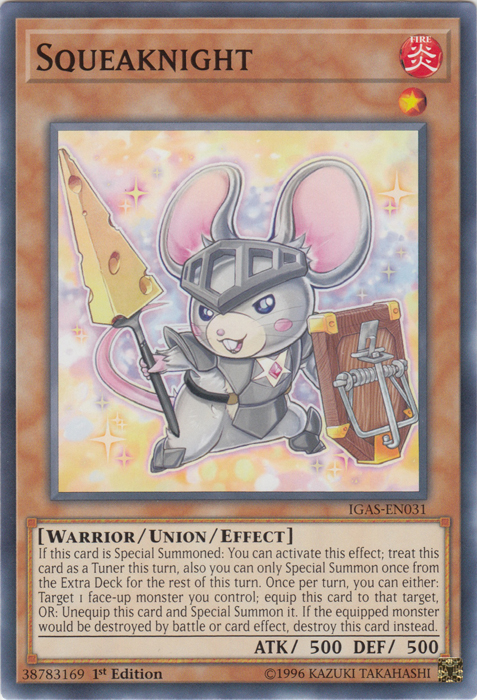 Squeaknight [IGAS-EN031] Common | Jomio and Rueliete's Cards and Comics