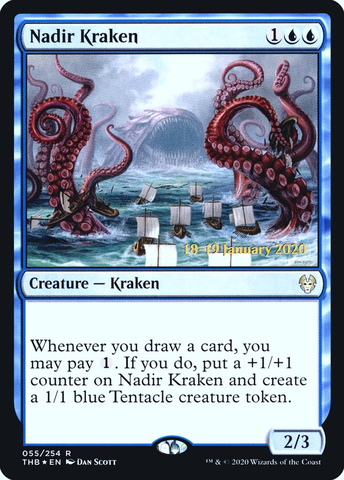 Nadir Kraken [Theros Beyond Death Prerelease Promos] | Jomio and Rueliete's Cards and Comics