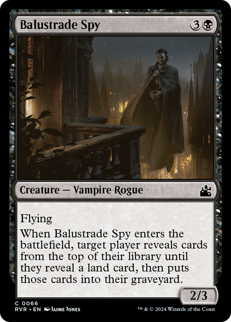 Balustrade Spy [Ravnica Remastered] | Jomio and Rueliete's Cards and Comics