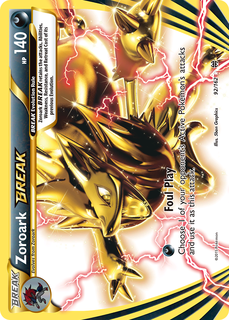 Zoroark BREAK (92/162) [XY: BREAKthrough] | Jomio and Rueliete's Cards and Comics