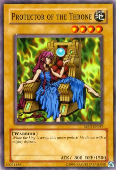 Protector of the Throne [MRD-EN087] Common | Jomio and Rueliete's Cards and Comics
