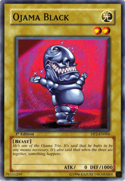 Ojama Black [DP2-EN004] Common | Jomio and Rueliete's Cards and Comics