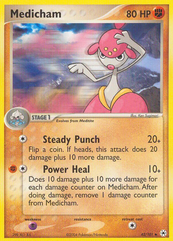 Medicham (42/101) [EX: Battle Stadium] | Jomio and Rueliete's Cards and Comics