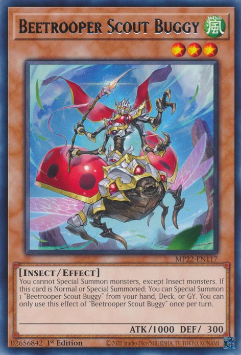 Beetrooper Scout Buggy [MP22-EN117] Rare | Jomio and Rueliete's Cards and Comics