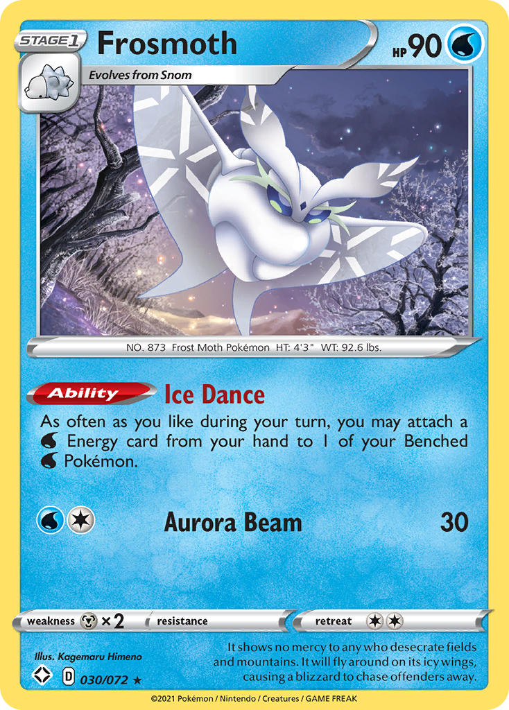 Frosmoth (030/072) [Sword & Shield: Shining Fates] | Jomio and Rueliete's Cards and Comics