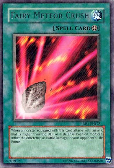 Fairy Meteor Crush [DB1-EN178] Rare | Jomio and Rueliete's Cards and Comics
