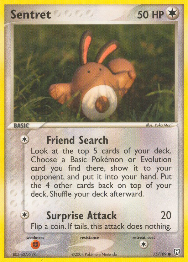 Sentret (75/109) [EX: Team Rocket Returns] | Jomio and Rueliete's Cards and Comics