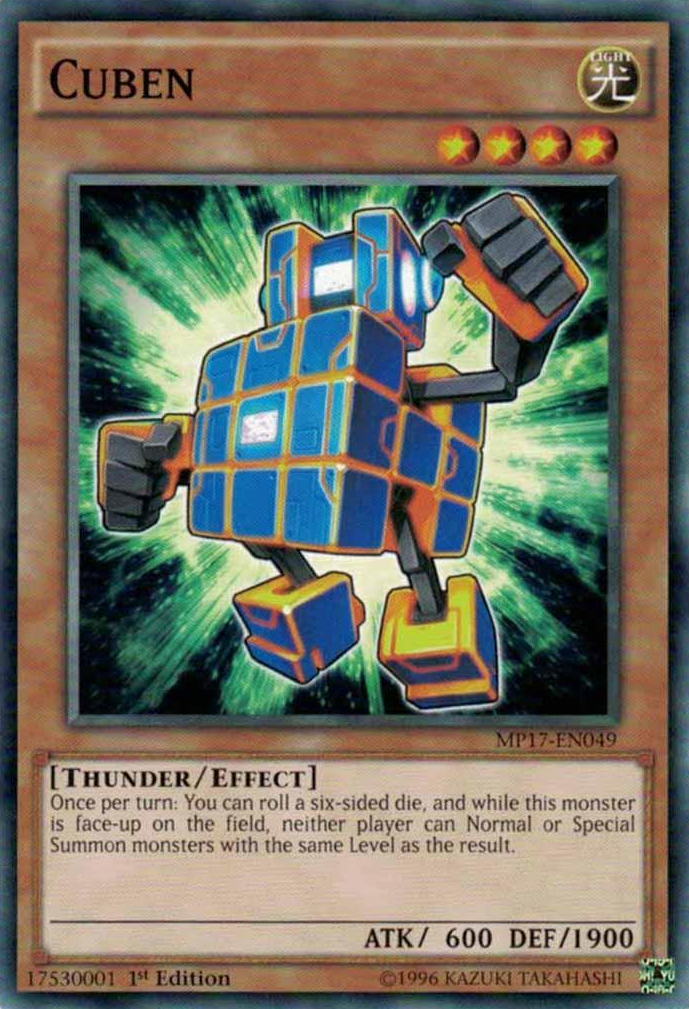 Cuben [MP17-EN049] Common | Jomio and Rueliete's Cards and Comics