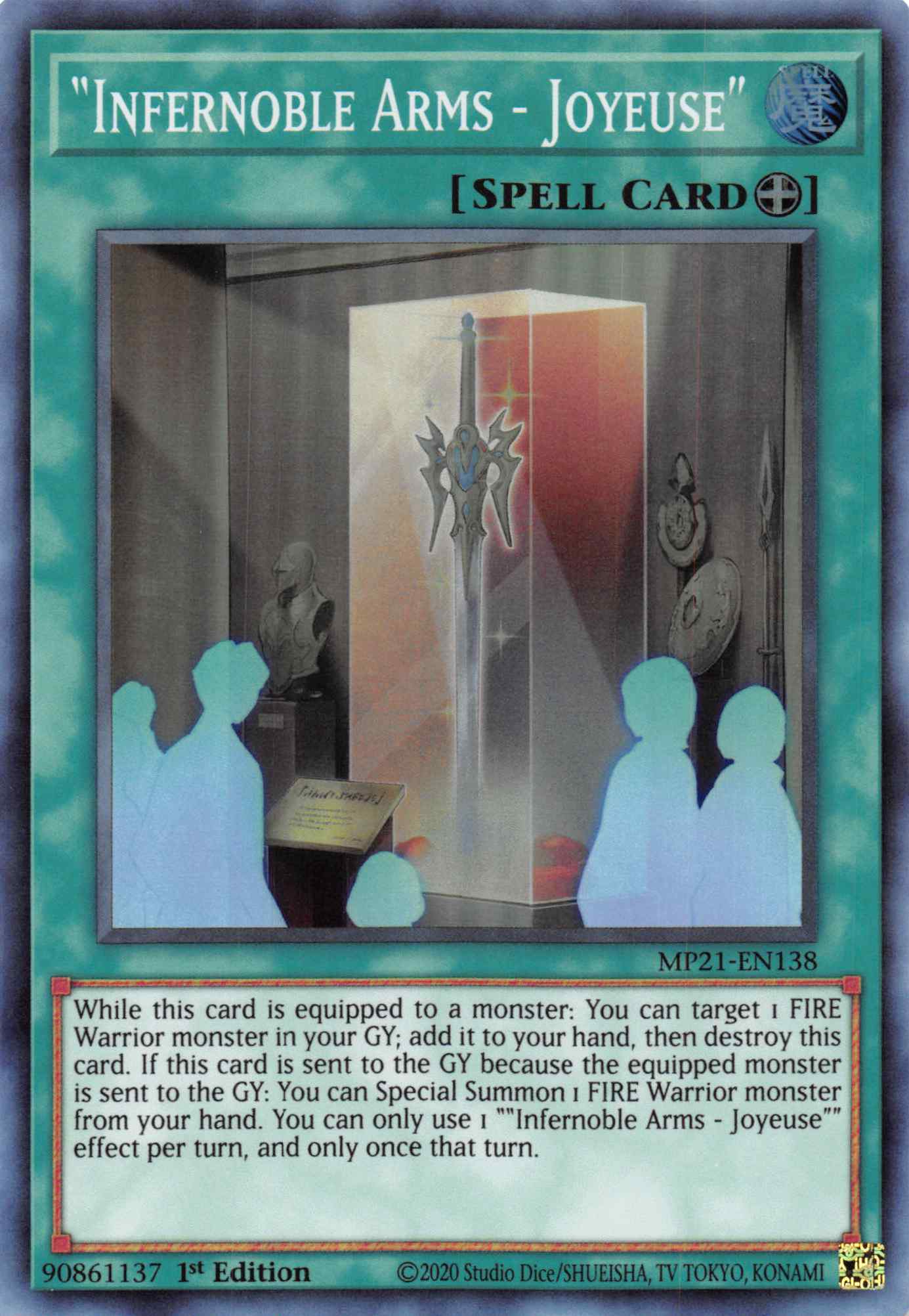 Infernoble Arms - Joyeuse [MP21-EN138] Super Rare | Jomio and Rueliete's Cards and Comics