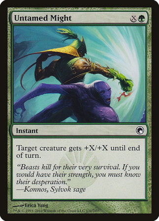 Untamed Might [Scars of Mirrodin] | Jomio and Rueliete's Cards and Comics