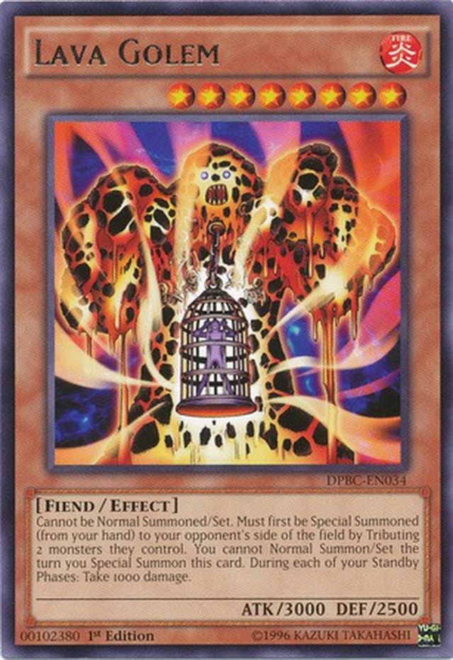 Lava Golem [DPBC-EN034] Rare | Jomio and Rueliete's Cards and Comics
