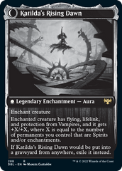 Katilda, Dawnhart Martyr // Katilda's Rising Dawn [Innistrad: Double Feature] | Jomio and Rueliete's Cards and Comics