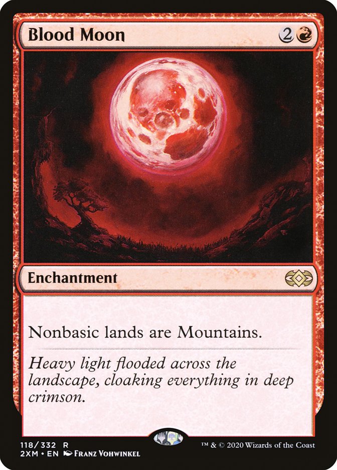 Blood Moon [Double Masters] | Jomio and Rueliete's Cards and Comics