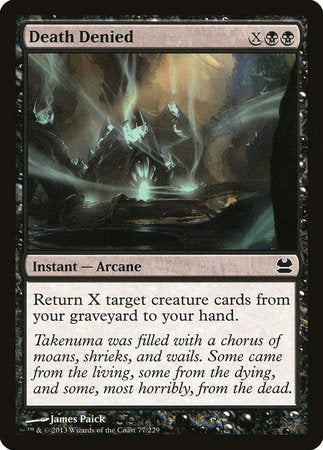 Death Denied [Modern Masters] | Jomio and Rueliete's Cards and Comics
