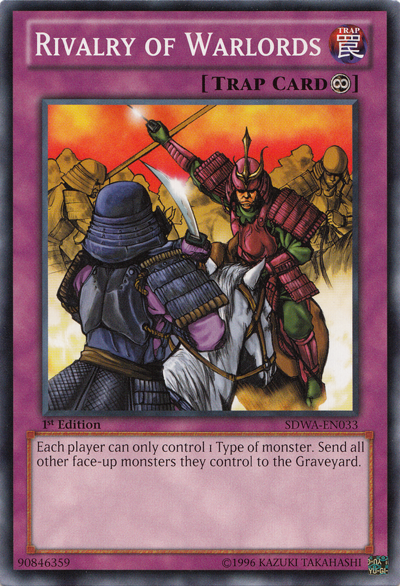 Rivalry of Warlords [SDWA-EN033] Common | Jomio and Rueliete's Cards and Comics