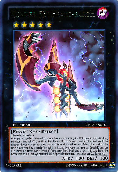 Number 53: Heart-eartH [CBLZ-EN046] Ultra Rare | Jomio and Rueliete's Cards and Comics