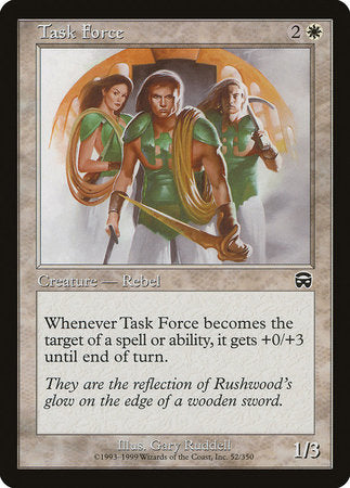 Task Force [Mercadian Masques] | Jomio and Rueliete's Cards and Comics