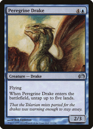 Peregrine Drake [Planechase 2012] | Jomio and Rueliete's Cards and Comics