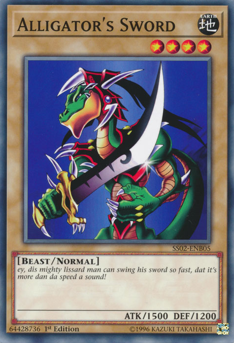 Alligator's Sword [SS02-ENB05] Common | Jomio and Rueliete's Cards and Comics