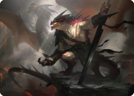 Rivaz of the Claw Art Card [Dominaria United Art Series] | Jomio and Rueliete's Cards and Comics