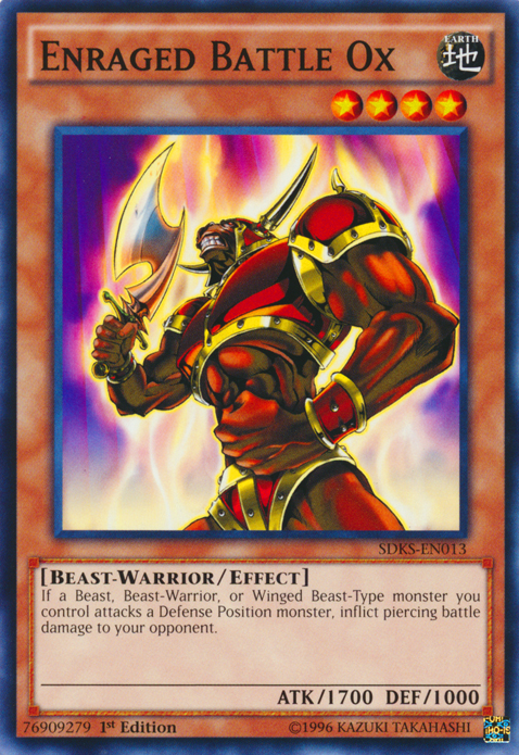 Enraged Battle Ox [SDKS-EN013] Common | Jomio and Rueliete's Cards and Comics