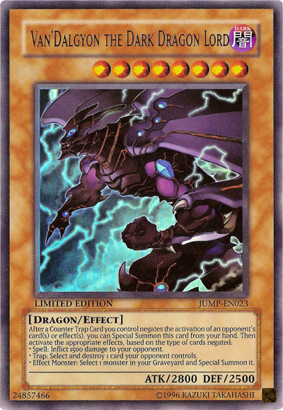 Van'Dalgyon the Dark Dragon Lord [JUMP-EN023] Ultra Rare | Jomio and Rueliete's Cards and Comics