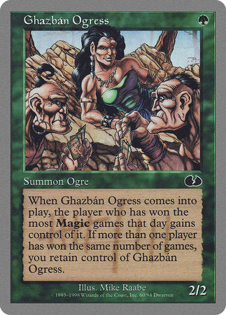 Ghazban Ogress [Unglued] | Jomio and Rueliete's Cards and Comics
