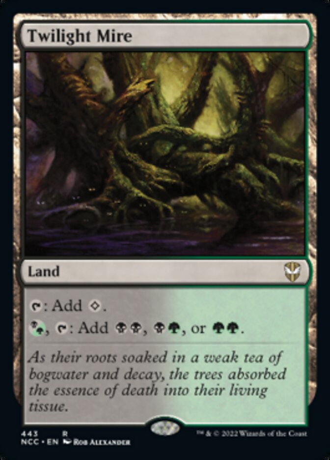 Twilight Mire [Streets of New Capenna Commander] | Jomio and Rueliete's Cards and Comics