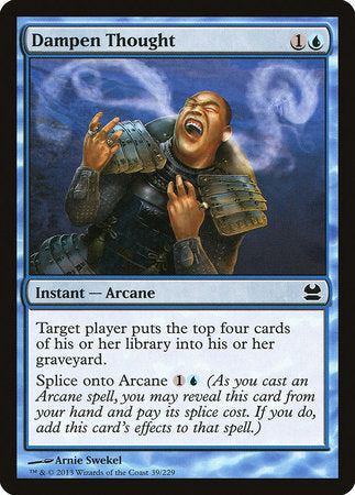 Dampen Thought [Modern Masters] | Jomio and Rueliete's Cards and Comics