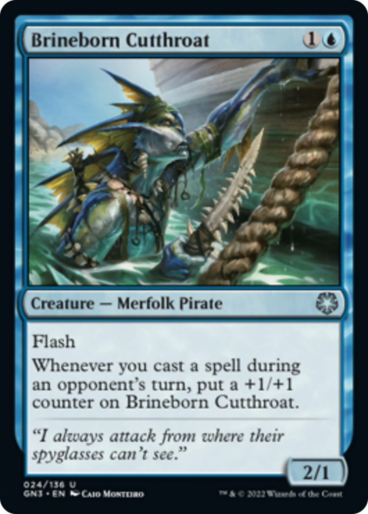 Brineborn Cutthroat [Game Night: Free-for-All] | Jomio and Rueliete's Cards and Comics