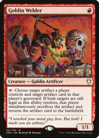 Goblin Welder [Commander Anthology Volume II] | Jomio and Rueliete's Cards and Comics