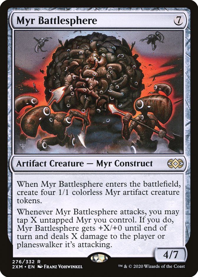 Myr Battlesphere [Double Masters] | Jomio and Rueliete's Cards and Comics