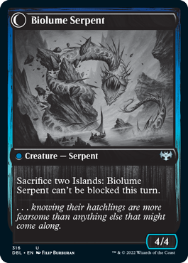 Biolume Egg // Biolume Serpent [Innistrad: Double Feature] | Jomio and Rueliete's Cards and Comics
