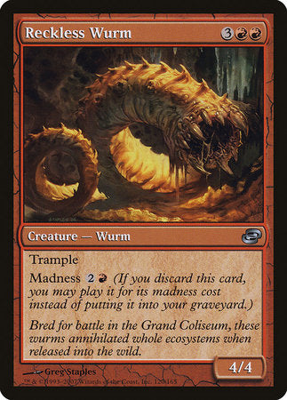 Reckless Wurm [Planar Chaos] | Jomio and Rueliete's Cards and Comics