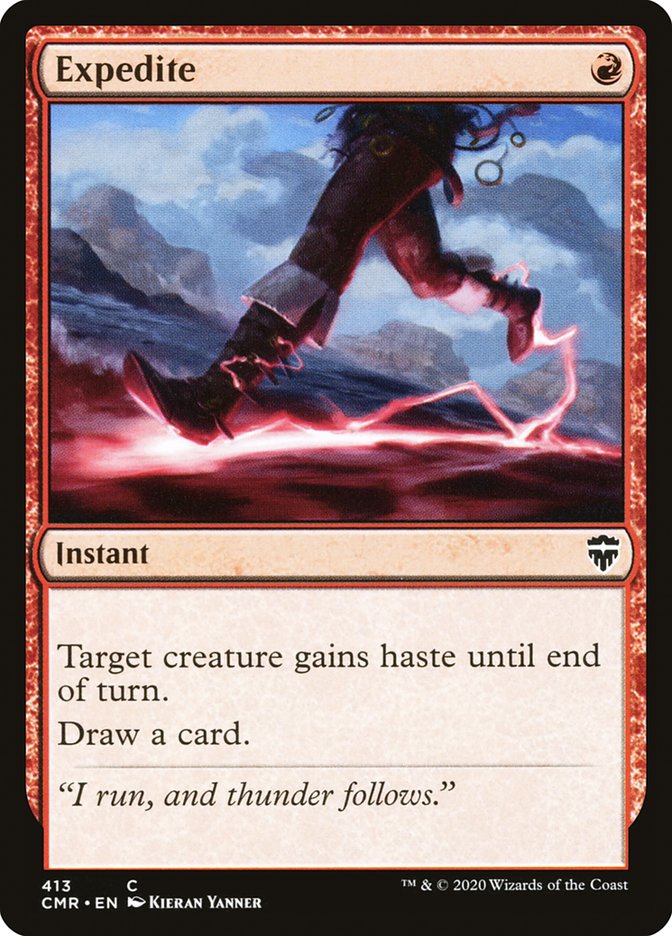 Expedite [Commander Legends] | Jomio and Rueliete's Cards and Comics