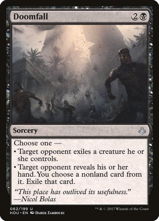 Doomfall [Hour of Devastation] | Jomio and Rueliete's Cards and Comics