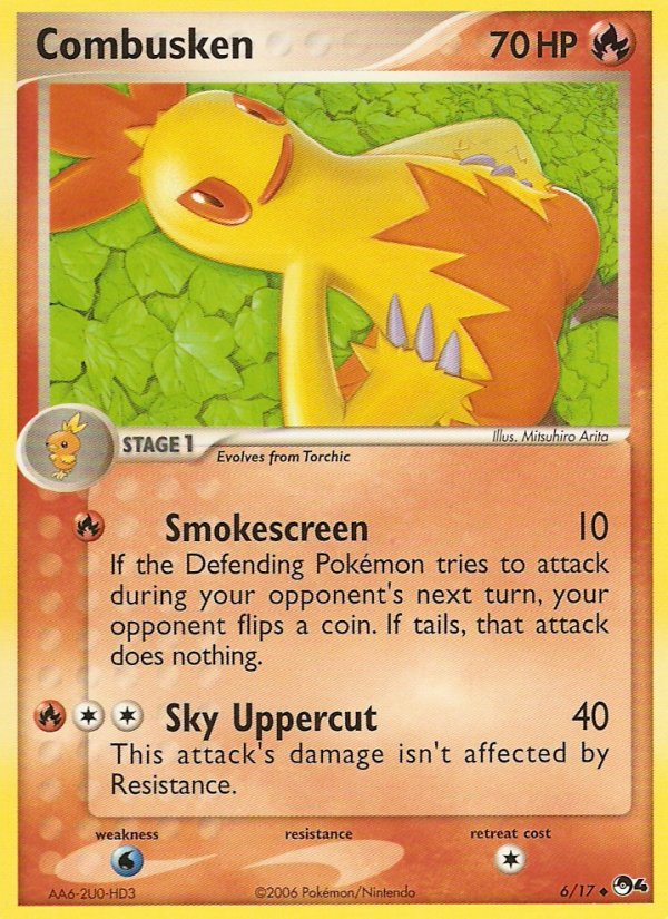 Combusken (6/17) [POP Series 4] | Jomio and Rueliete's Cards and Comics