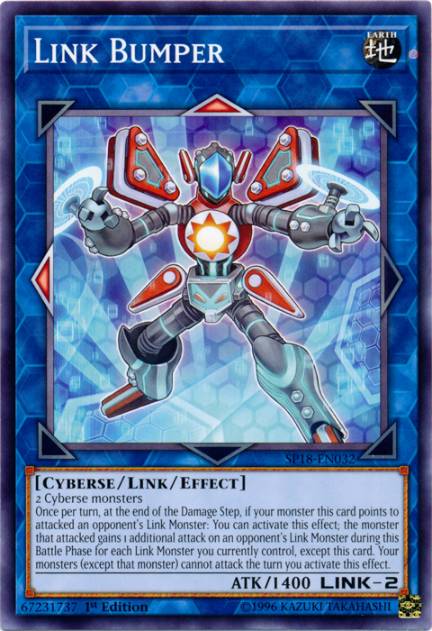 Link Bumper [SP18-EN032] Common | Jomio and Rueliete's Cards and Comics