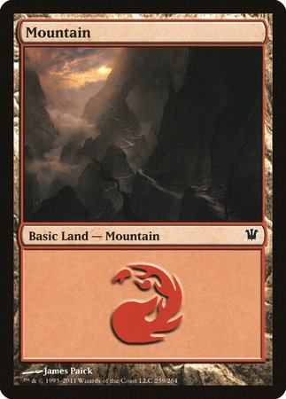Mountain (259) [Innistrad] | Jomio and Rueliete's Cards and Comics