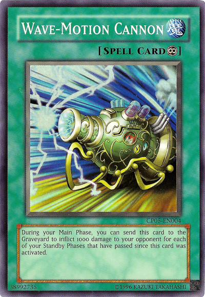 Wave-Motion Cannon [CP05-EN004] Super Rare | Jomio and Rueliete's Cards and Comics