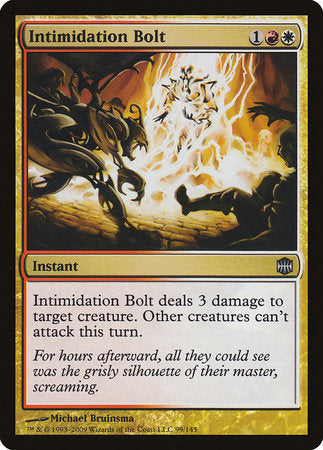 Intimidation Bolt [Alara Reborn] | Jomio and Rueliete's Cards and Comics