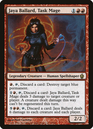 Jaya Ballard, Task Mage [Premium Deck Series: Fire and Lightning] | Jomio and Rueliete's Cards and Comics
