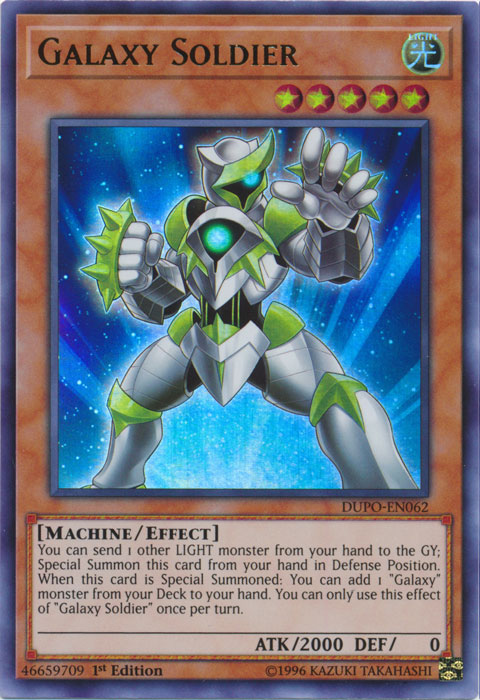 Galaxy Soldier [DUPO-EN062] Ultra Rare | Jomio and Rueliete's Cards and Comics